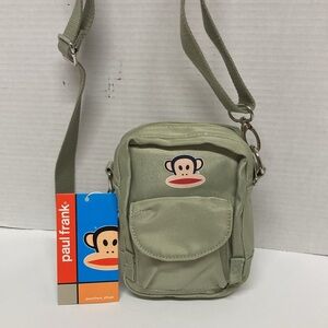 Paul Frank Olive Green Crossbody Bag 
WOMENS 
SIZE OS